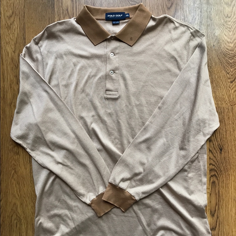 Nwot Polo Golf Ralph Lauren Long Sleeve Polo Shirt