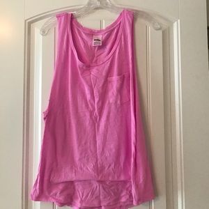Pink tank top