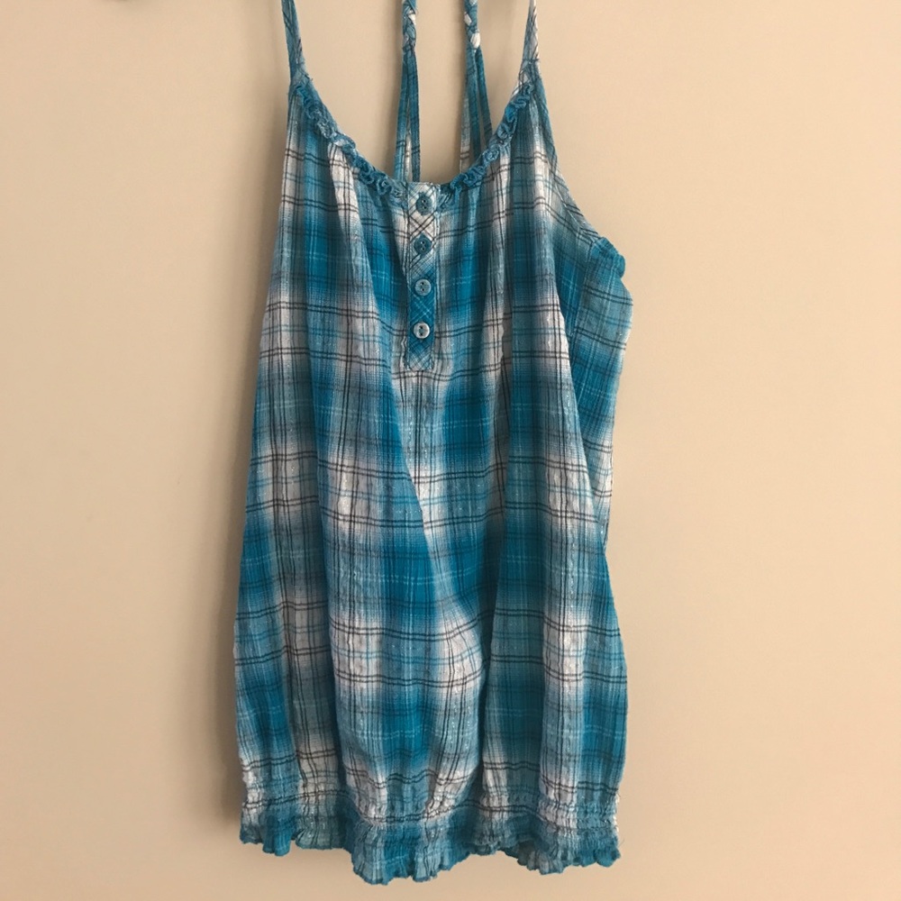 « Blue & White Decree Tank »