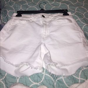 high-rise american eagle shorts