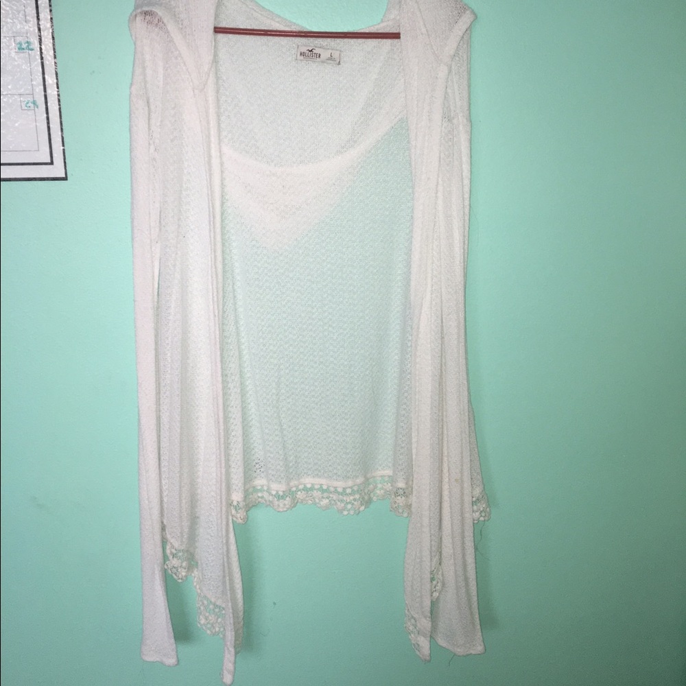 Hollister sweater with hoodie