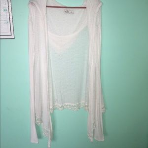 Hollister sweater with hoodie