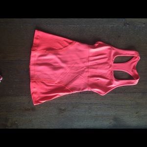 Lululemon orange tank