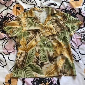 TOMMY BAHAMA BUTTON UP SUMMER SHIRT☀️