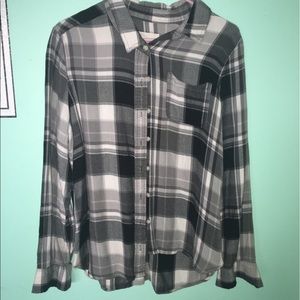 Black, white, &a gray flannel