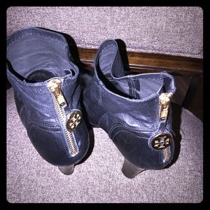 Authentic well used Tory Burch booties!