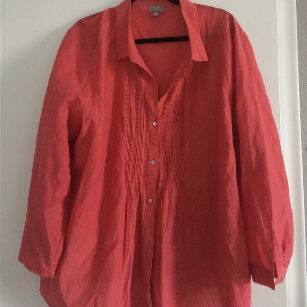 J Jill cotton button down