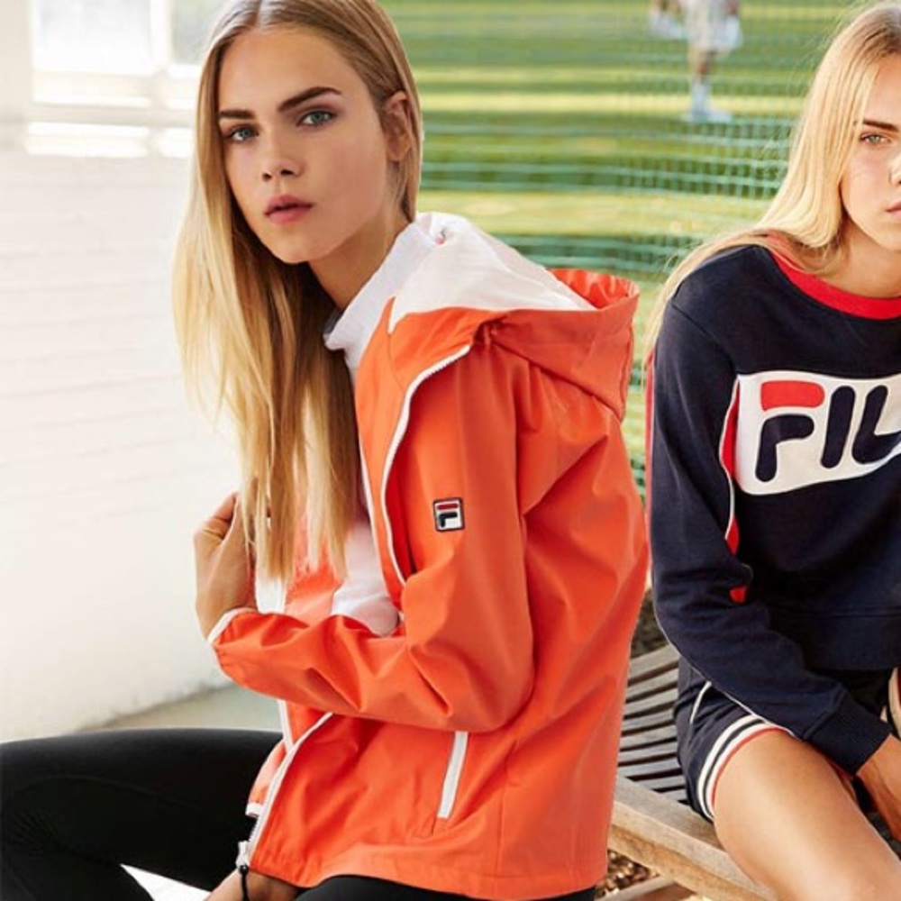 BNWT Fila x UO windbreaker