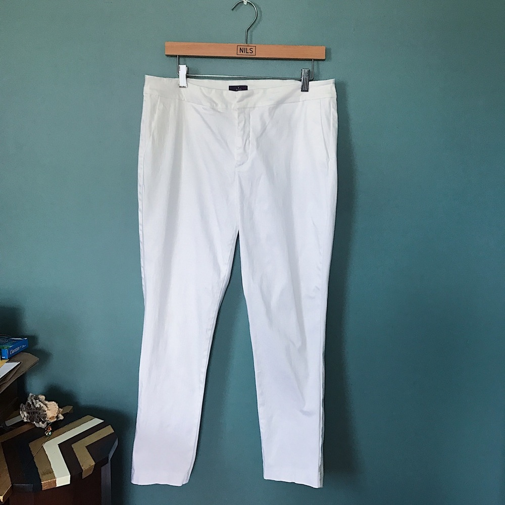 White Slacks NWOT