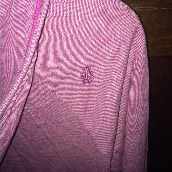 Long Sleeve Tee Hoodie by Volcom - L - Picture 3 of 4