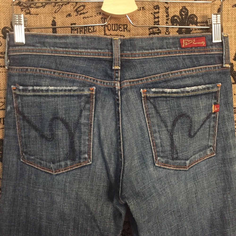 Citizens of Humanity Low Waist Jeans Size 27 - Picture 6 of 8