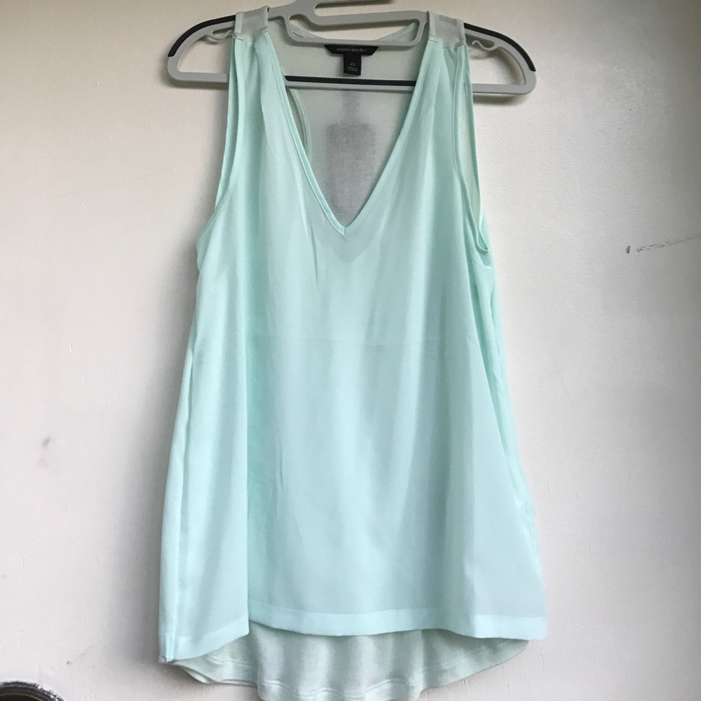 Banana Republic Tank Top in Mint Green - XS