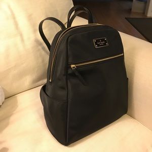 Black Kate Spade Hilo Backpack NWT
