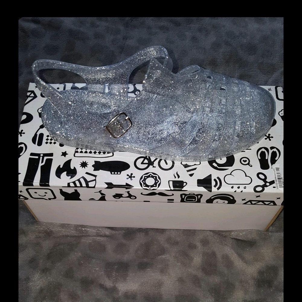 Bamboo jelly sandals