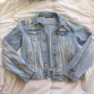 Brandy Melville Distressed Jean Jacket