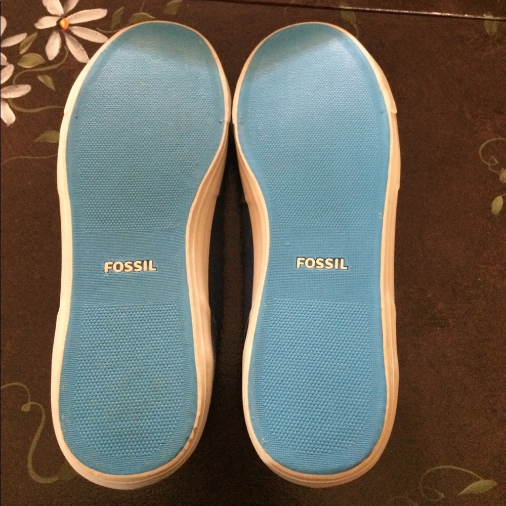 New Fossil Phillip canvas OX mens shoes - Picture 5 of 8