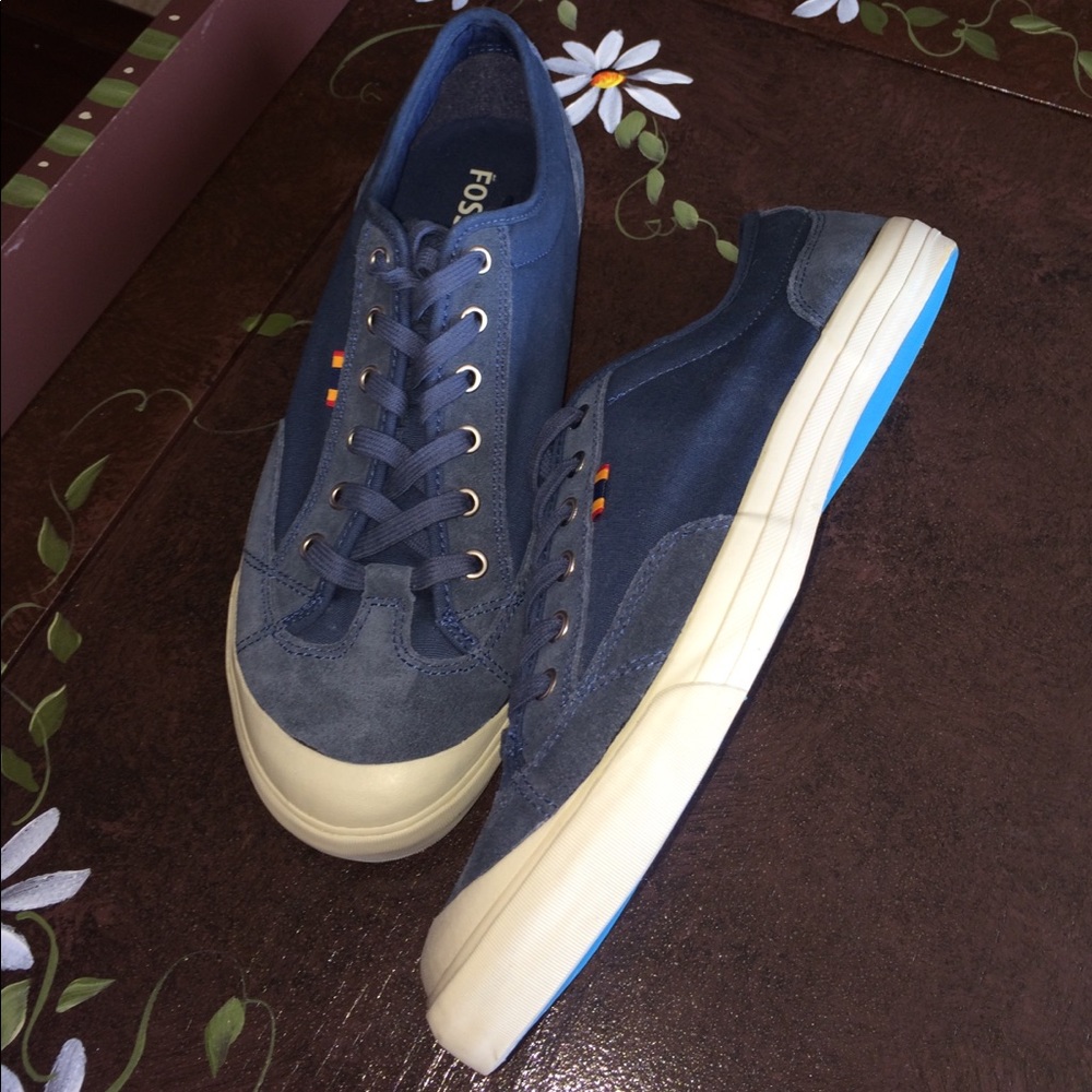 New Fossil Phillip canvas OX mens shoes - Picture 8 of 8