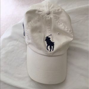 White polo hat