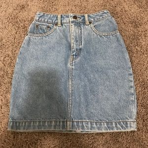 Vintage Levi's Jean Skirt