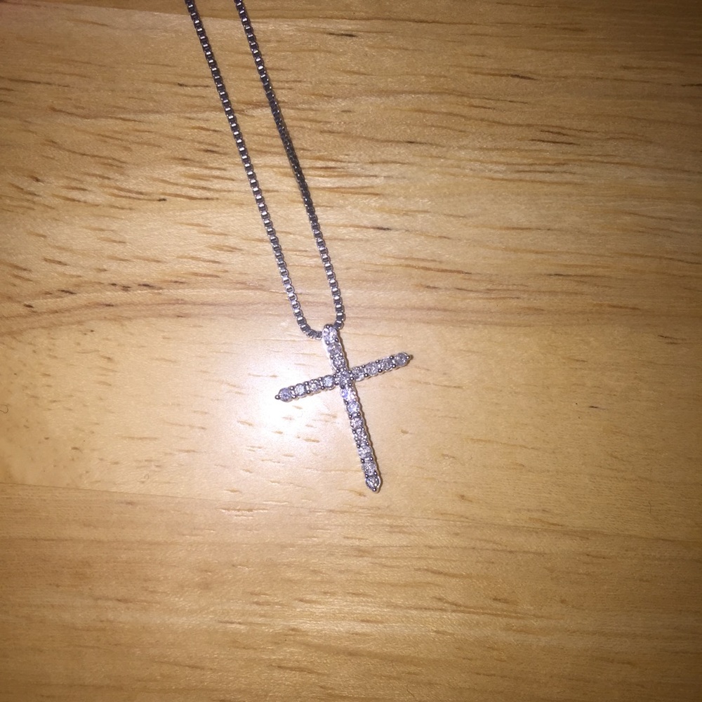 Diamond Cross Necklace pendant