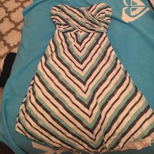 strapless Roxy dress
