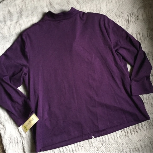 NWT Allison Daley Zip Up Studded jacket - Picture 3 of 3