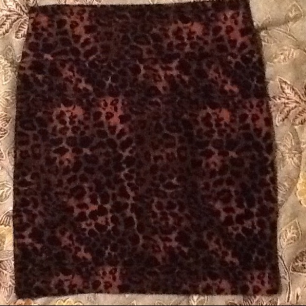 Leopard print "Annie skirt" by Cotton On