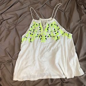 Cream tank top