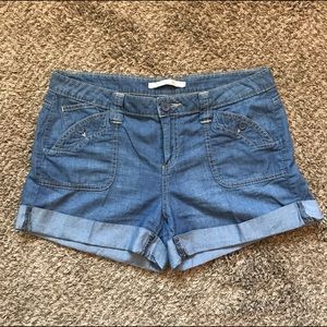 LC Lauren Conrad Chambray Shorts