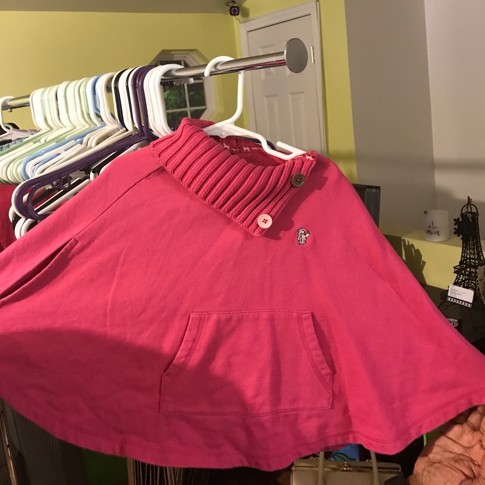 Baby Gap Toddler Pink Poncho