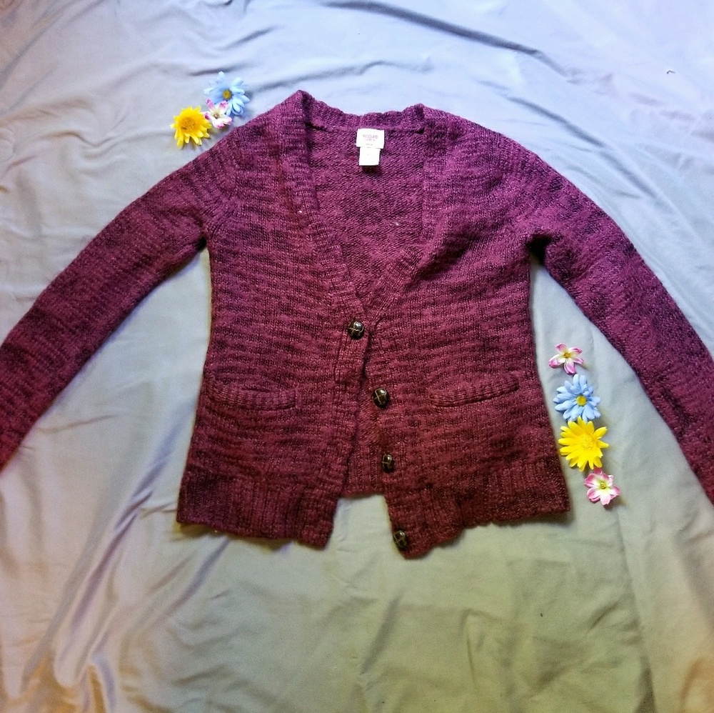 ❤Maroon Mossimo Cardigan❤