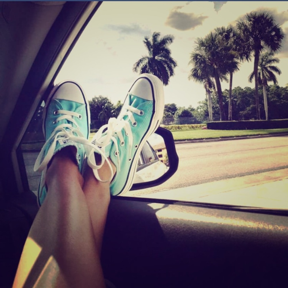 Tiffany Blue Converse