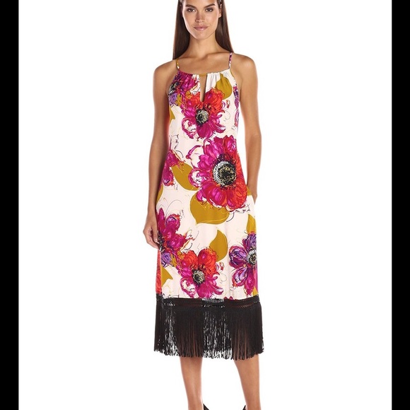 TRINA TURK Vivianna Bela Rosetta Silk Dress - Picture 2 of 7