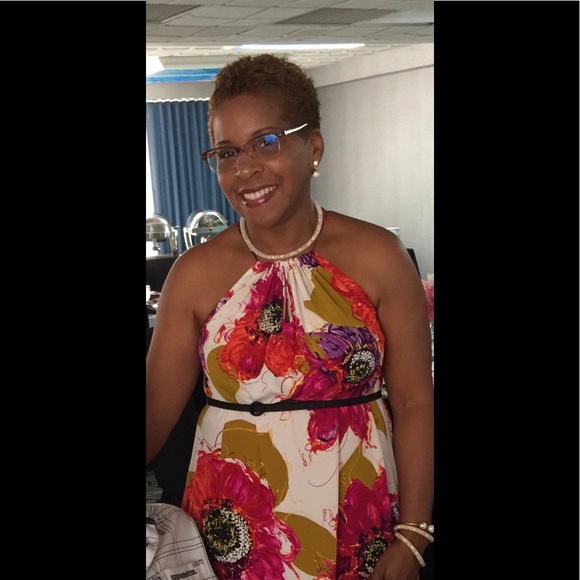 TRINA TURK Vivianna Bela Rosetta Silk Dress - Picture 5 of 7