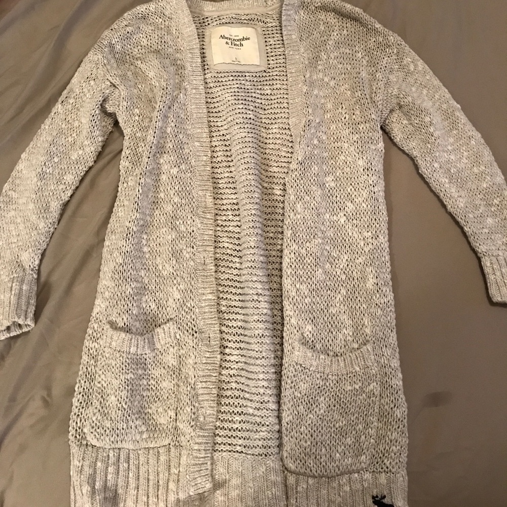 Abercrombie & Fitch quarter sleeve cardigan