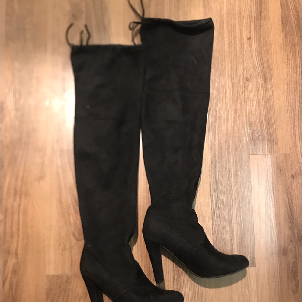 Over the knee boot
