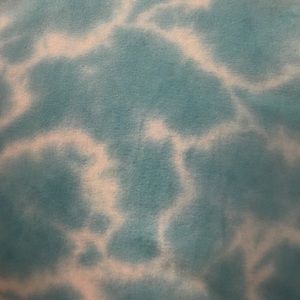 Blue water print shirt