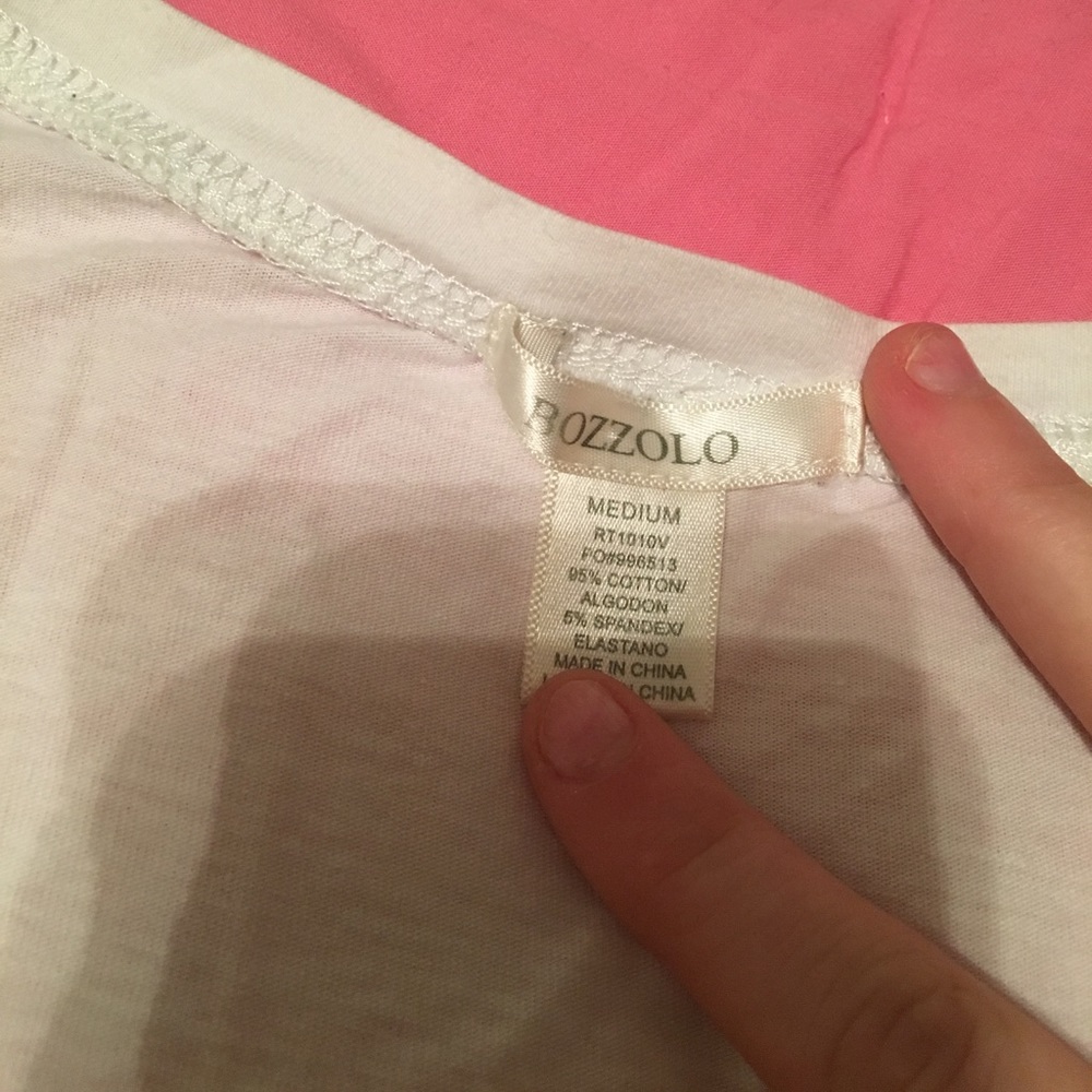 V-neck T-shirt from Bozzolo