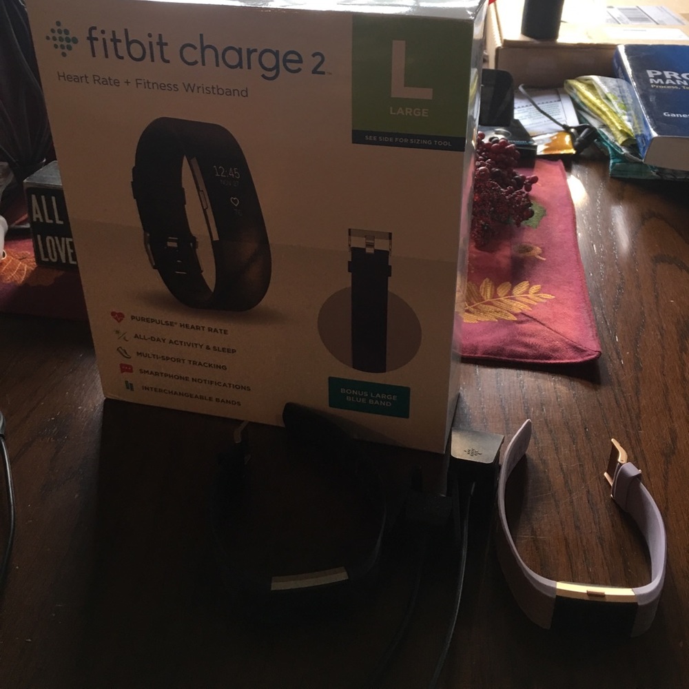Fitbit Charge 2 Fitness Watch Black