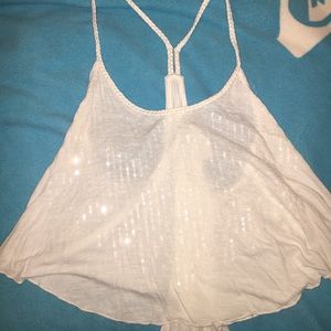 Abercrombie flowy tank top
