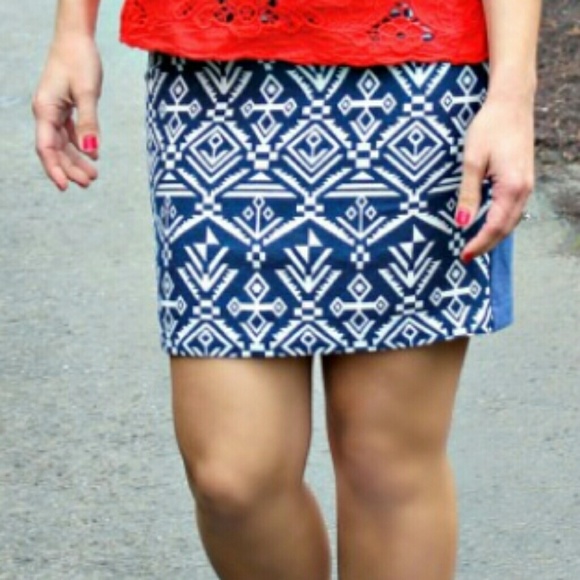 Pixley Tribal Mini Skirt - Picture 2 of 3