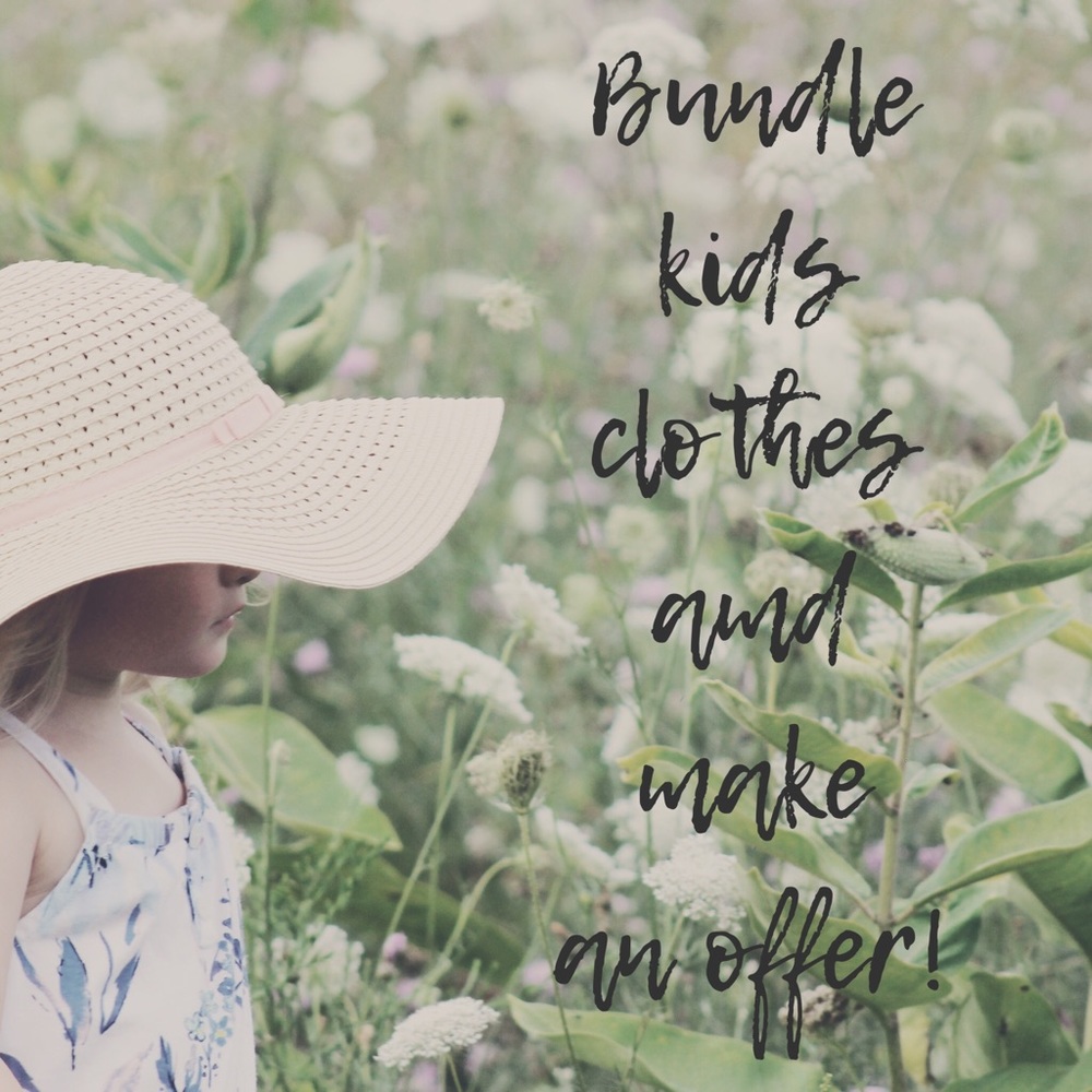 BUNDLE Kids Clothes and Make an Offer!