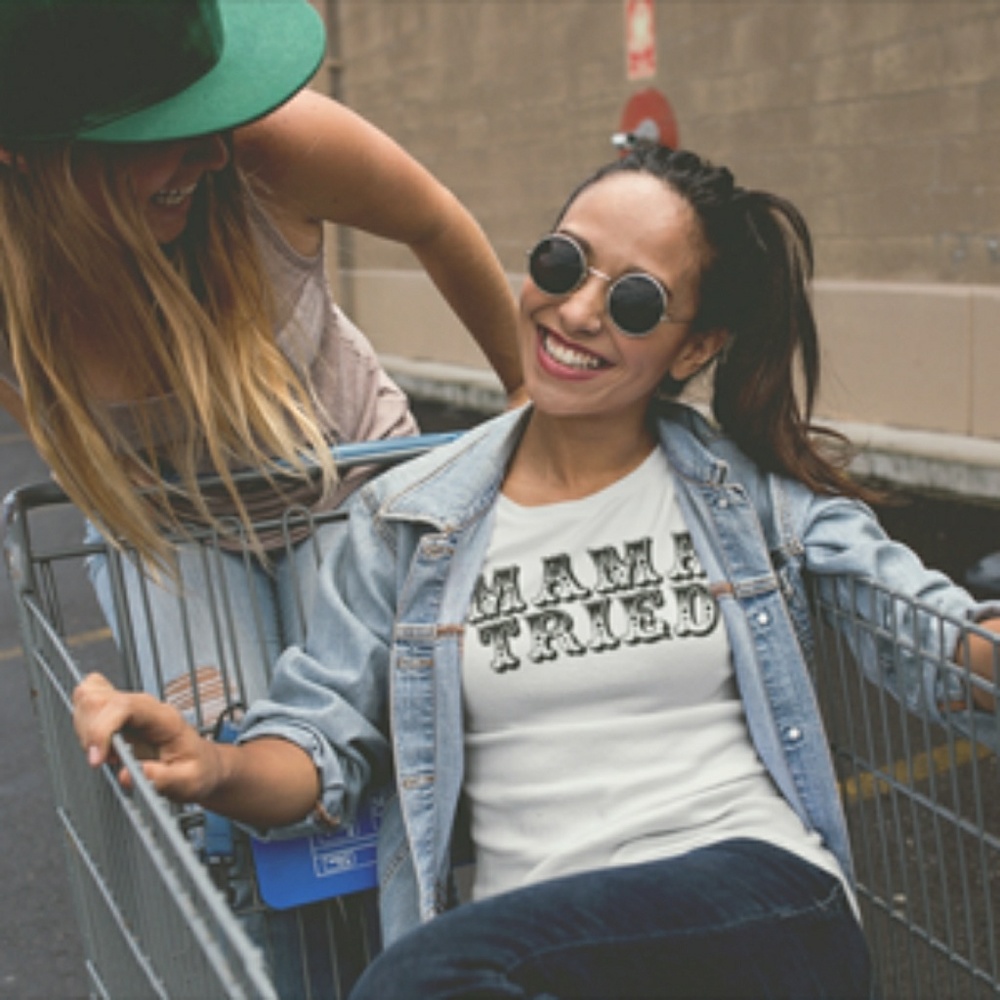 Mama Tried Graphic Print T-Shirt