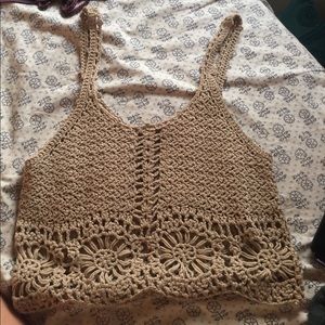 Crochet Crop Top brand new