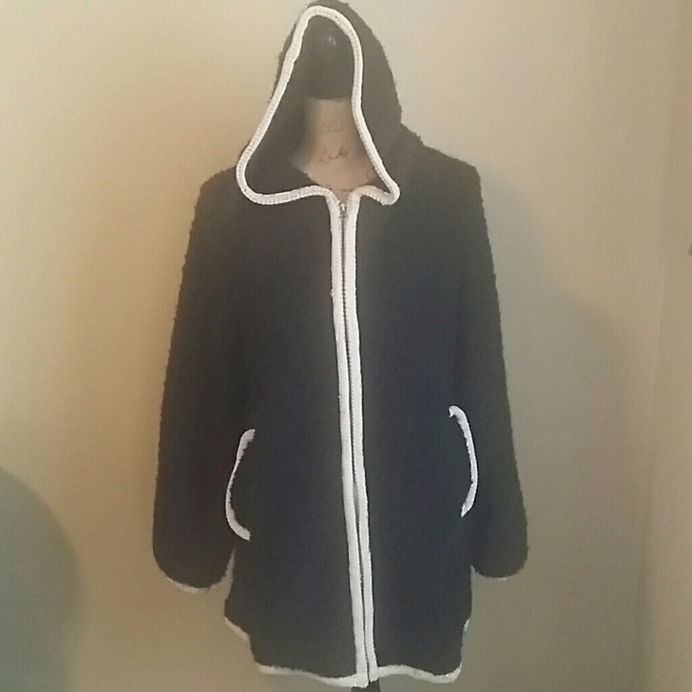 Black And Cream Jacket