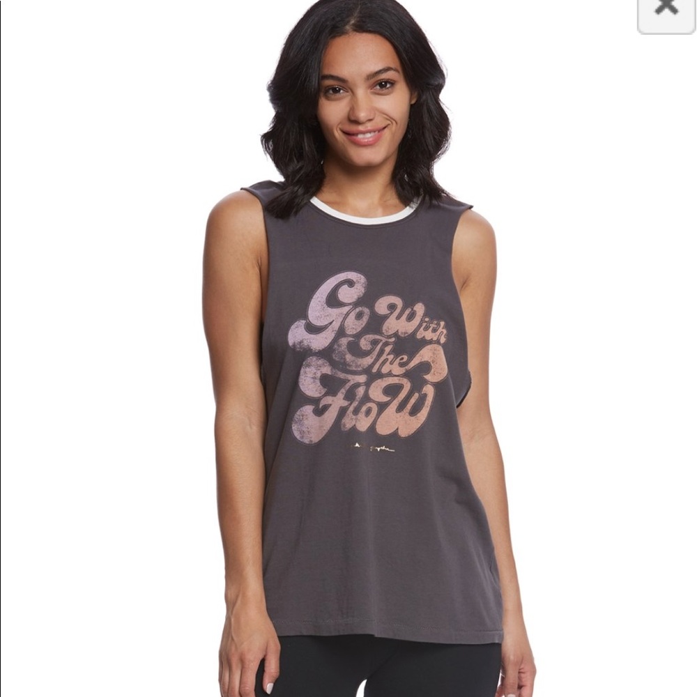 Spiritual Gangster Go With The Flow Tank Top