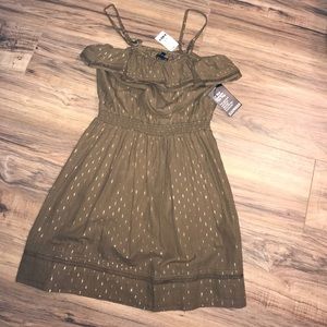 Express ruffle top dress. NWT