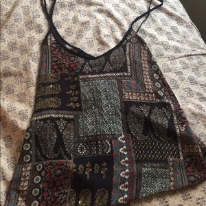 Patterned tank top