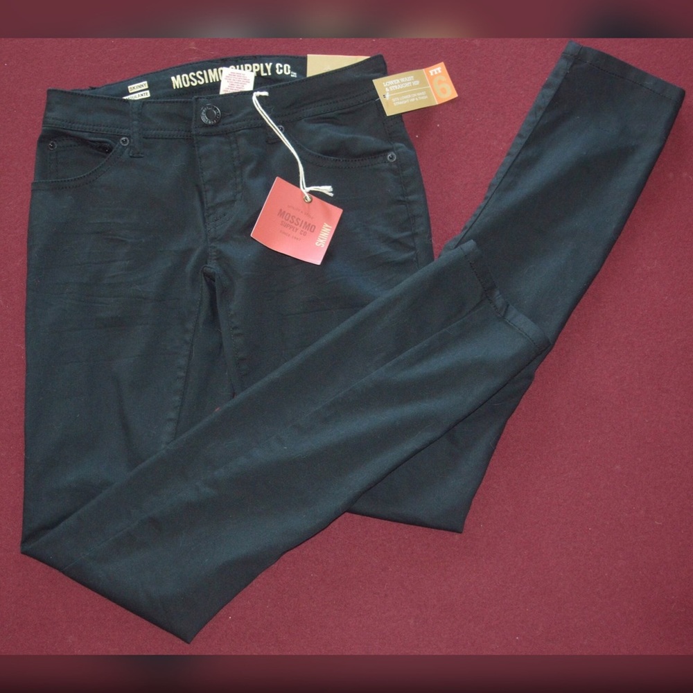 SIZE 3 Mossimo Supply Co Black Skinny Jeans
