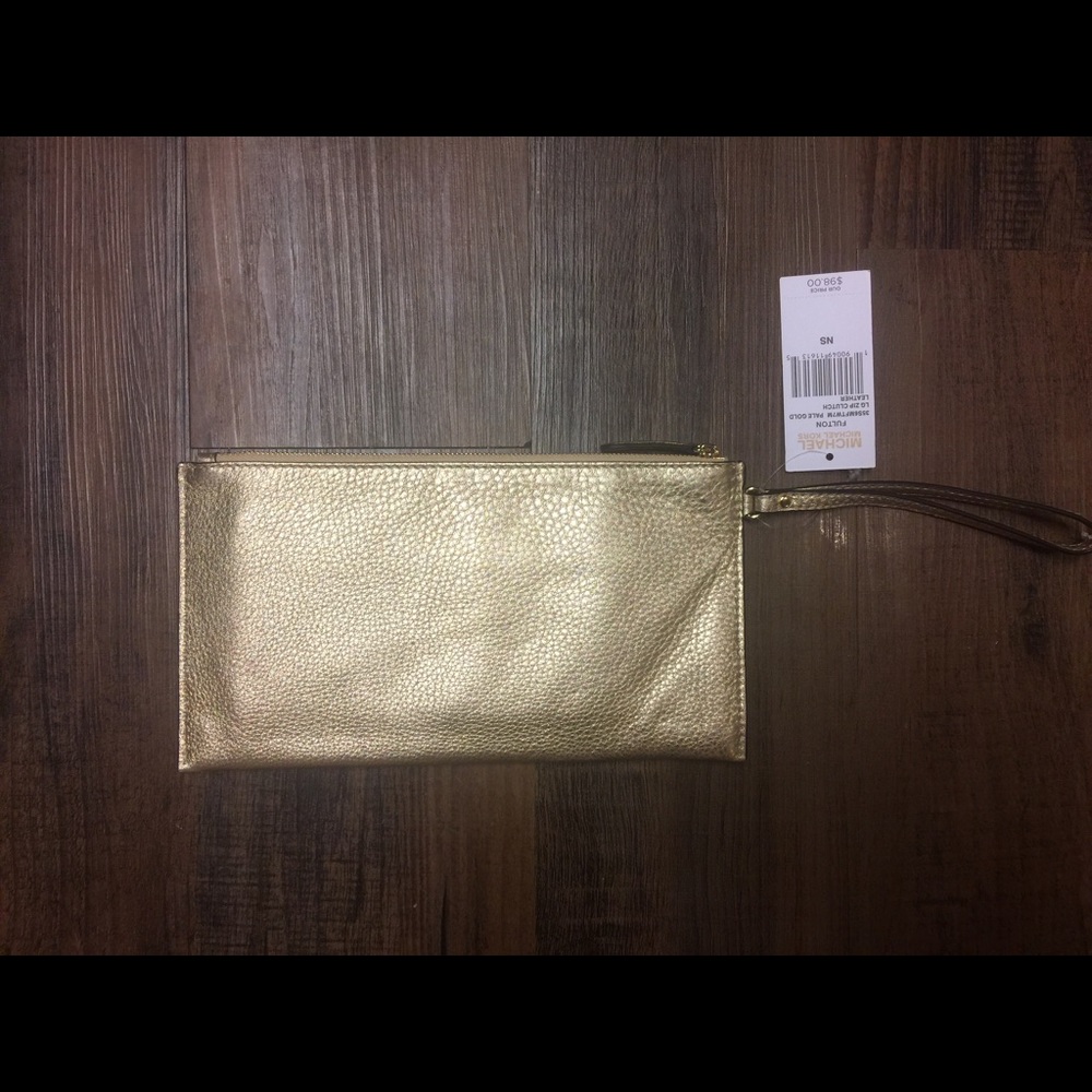 Gold Michael kors wristlet - Picture 2 of 5